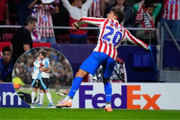 El consejo clave de Lionel Messi que impulsó el rendimiento de Giuliano Simeone en el Atlético