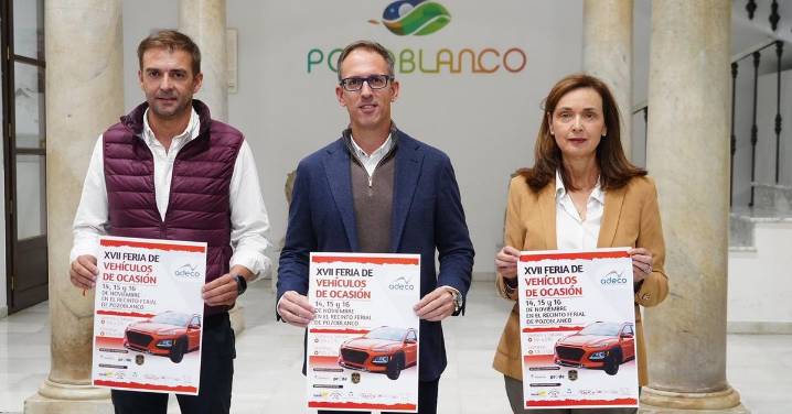 Pozoblanco acoge la XVII Feria del Vehículo de Ocasión con más de 140 automóviles en exposición
