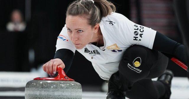 Emergency alert notifications ring out in arena before Homan throw in curling final