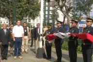 Presidente Jerí participa en izamiento de bandera en el distrito de Jesús María
