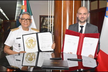 Firman México y Francia tratado para combatir el crimen organizado transnacional