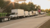 ‘It’s like a circus out here’ | Residents call for help as commercial trucks take over Houston neighborhood street
