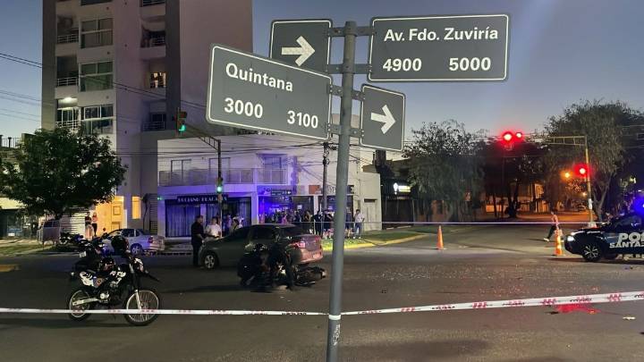 Cómo fue el accidente fatal en el que murió un motociclista sobre avenida Facundo Zuviría