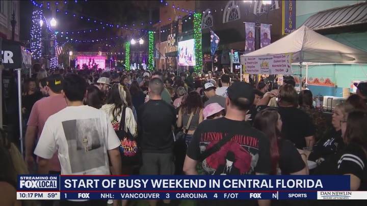 Downtown Orlando bustles ahead of Warped Tour, holiday festivities