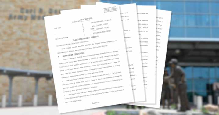 50 women represented in lawsuit filed against former Fort Hood Army OBGYN, accused of sexual assault
