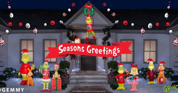 Celebrate the Season with Grinch Christmas Decorations