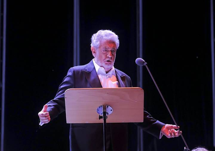 Plácido Domingo regresa a Oviedo cuarenta años después de su último concierto