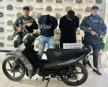 Policía en Pitalito recupera motocicleta hurtada y captura a dos presuntos responsables en tiempo récord