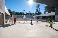 Los trabajos en el Teatro del Parque avanzan a buen ritmo