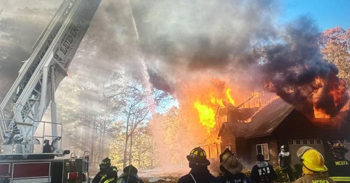 Donation of home gives area fire departments invaluable live training