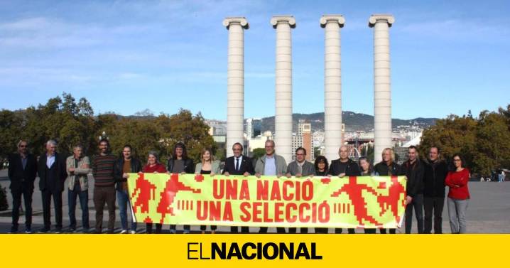 La oficialidad de la selección catalana de fútbol, reivindicación previa al partido contra Palestina