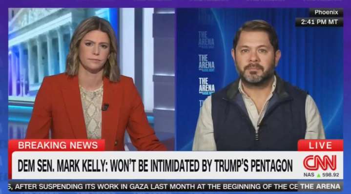 Senate Democrat Dresses Down Pete Hegseth on CNN for Threat Against Mark Kelly