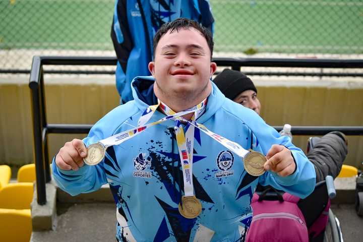 Juegos Binacionales de la Para Araucanía: Santa Cruz obtuvo 41 medallas de oro
