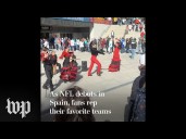 As NFL debuts in Spain, fans rep their favorite teams