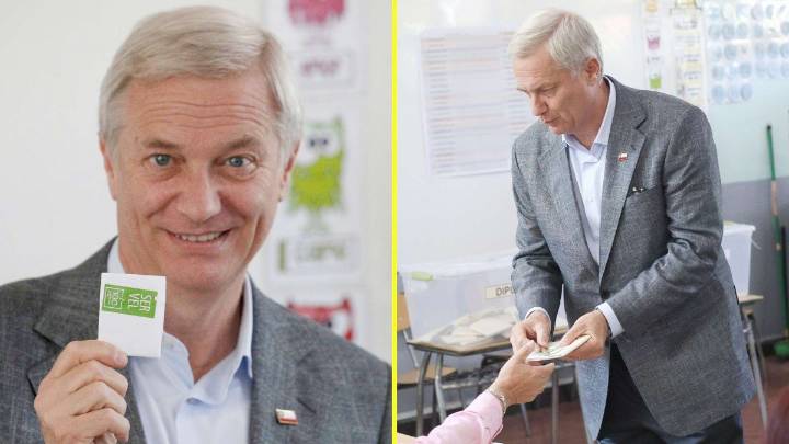 José Antonio Kast vota en Paine: "Estoy convencido de que podemos tener un buen resultado"