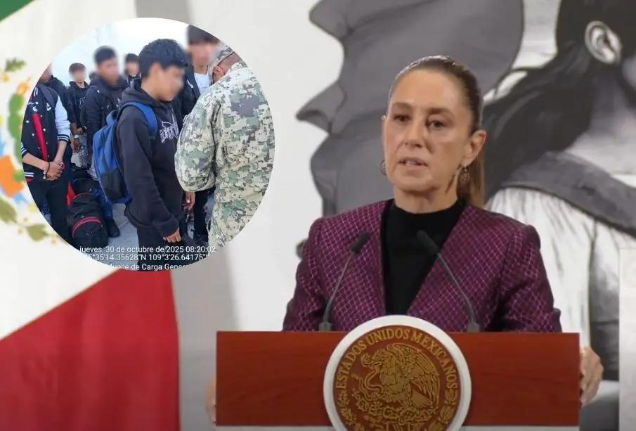 Sheinbaum: investigan explotación laboral tras rescate de jóvenes en La Paz