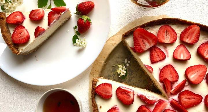 Prepara la natilla de una manera diferente, ¿qué tal en una preparación de cheescake?