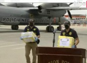 Llega a Lima cargamento de droga incautado en operativo en el Vraem