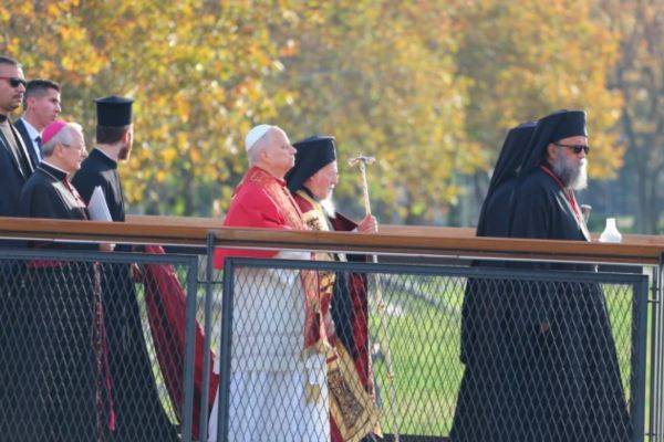 El Papa León XIV rezó en el lugar donde se realizó el primer Concilio de Nicea