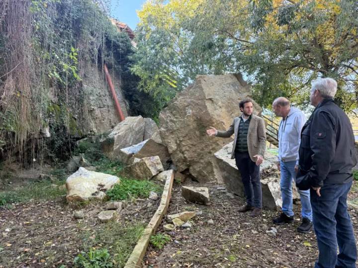 La DPH llevará a cabo los trabajos para recuperar el parque fluvial de Puente de Montañana tras un desprendimiento