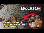 50 MILLION LATTES?! This is what winning the Powerball jackpot could actually get you
