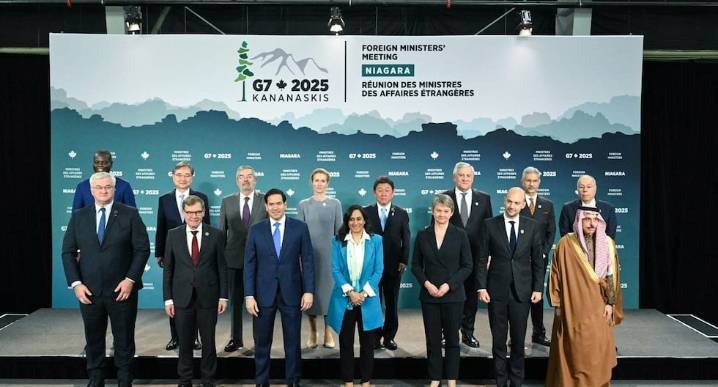 G7 trata Ucrania y Gaza pero evita hablar de los ataques a lanchas en el Caribe | Canadá | Marco Rubio