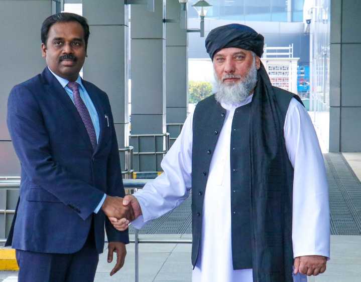 Afghan Industry Minister on India Visit