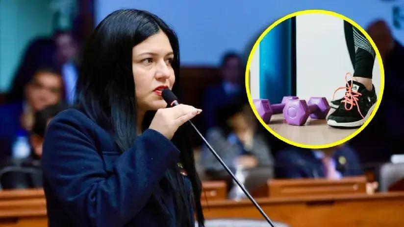 Orué dice que su coordinador parlamentario la trasladó "dos veces más" desde el gimnasio y acusa "reglaje" en su contra