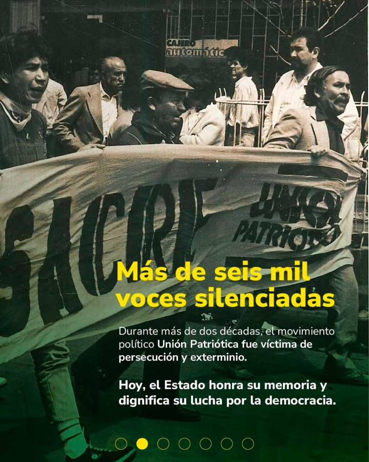 Colombia reconocerá responsabilidad internacional por crímenes contra la Unión Patriótica