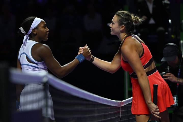 Coco Gauff's defeat to Aryna Sabalenka and the impact of WTA Tour Finals round