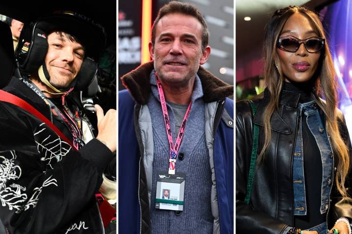 Las Vegas F1 Grand Prix: Ben Affleck, Naomi Campbell more
