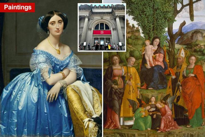 Teen hurls water at centuries-old paintings at NYC's Met Museum, rips tapestries off wall: cops, sources