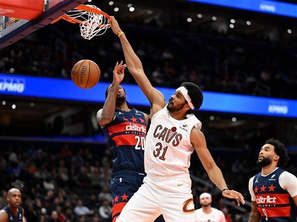 Cavaliers rout Wizards 148-114 to improve to 1