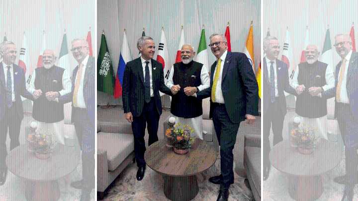 PM Modi meets Australian, Canadian PMs on G20 sidelines, announces tech & innovation partnership