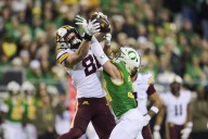 Gophers blown out 42-13 by No. 8 Oregon