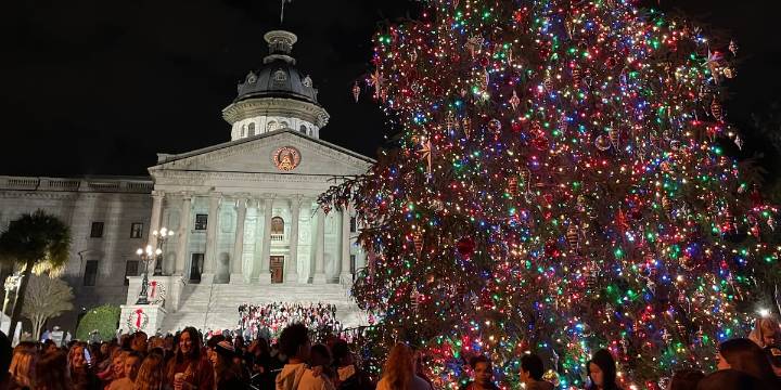 WATCH: 59th Annual Governor’s Carolighting kicks off Christmas season at SC State House