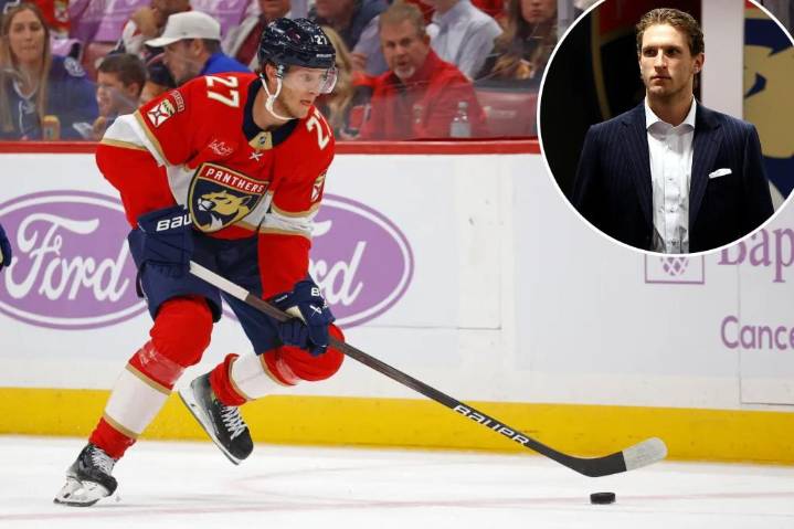Panthers' Eetu Luostarinen to miss time after 'barbecuing mishap'