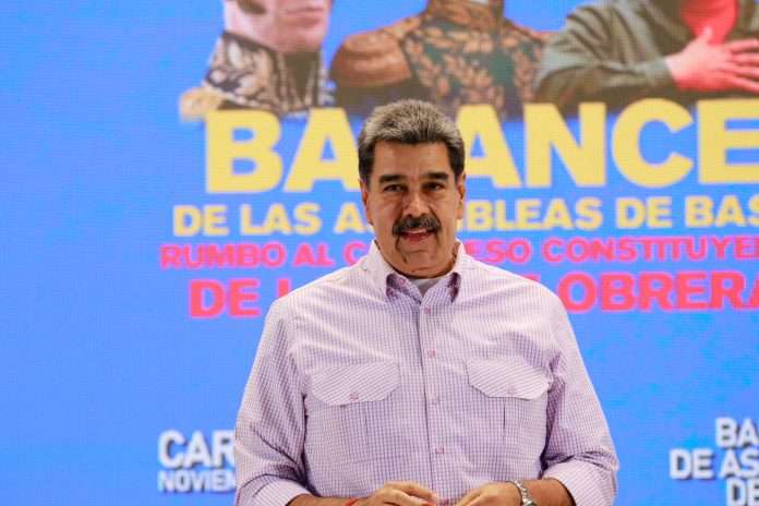 (VIDEO) Presidente Maduro enumeró los cuatro grandes temas de la organización obrera