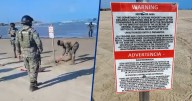 ¿Invasión en playa de Tamaulipas? Sheinbaum aclara colocación de letreros de advertencias de EU