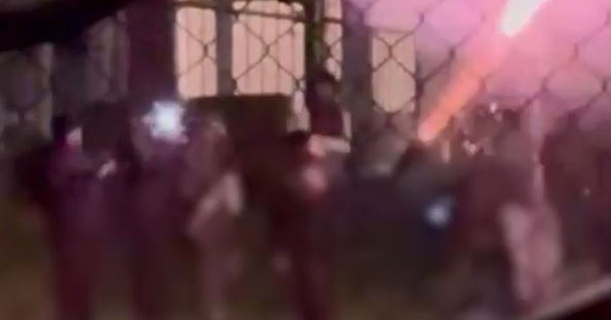 Teens filmed launching fireworks 'like toys' in scenes of Bonfire Night chaos