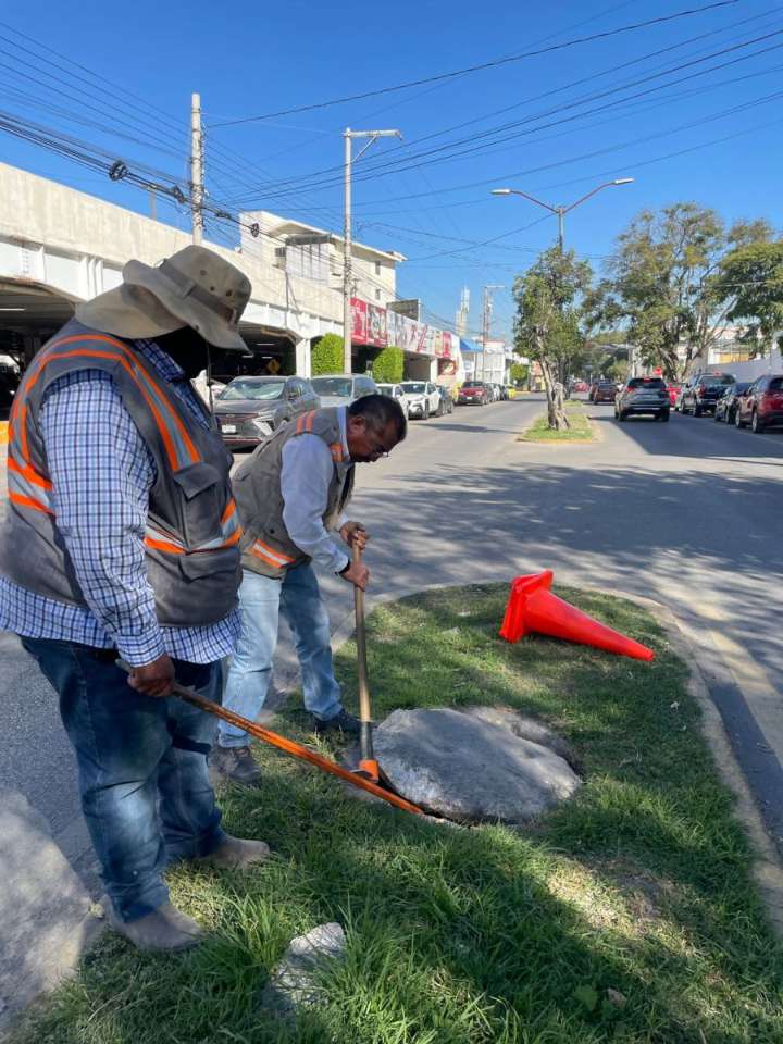 ⁠Rehabilitación de drenaje de Fray José Arlegui, inicia la próxima semana: INTERAPAS