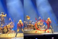 Baterista de Maná se cae del escenario durante show en Texas