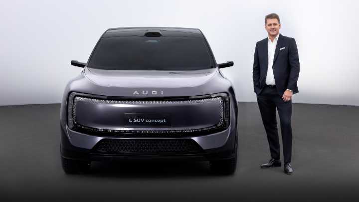 Audi E SUV Concept Debuts in China, Production Version To Launch in 2026
