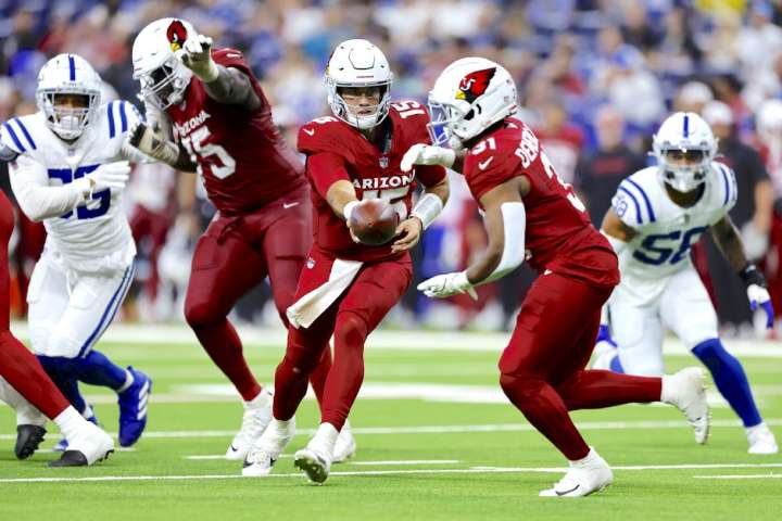 Updated Waiver Wire Rankings for Week 10 (2025): Fantasy Football Pickups for Emari Demercado, Tre Tucker, Colston Loveland, Alec Pierce, Jayden Reed, DeMario Douglas, Bhayshul Tuten, Darnell Mooney