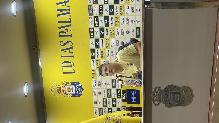 Lukovic: “Mi inspiración en las celebraciones es Fábio Silva; lo hizo muy bien en la UD Las Palmas”