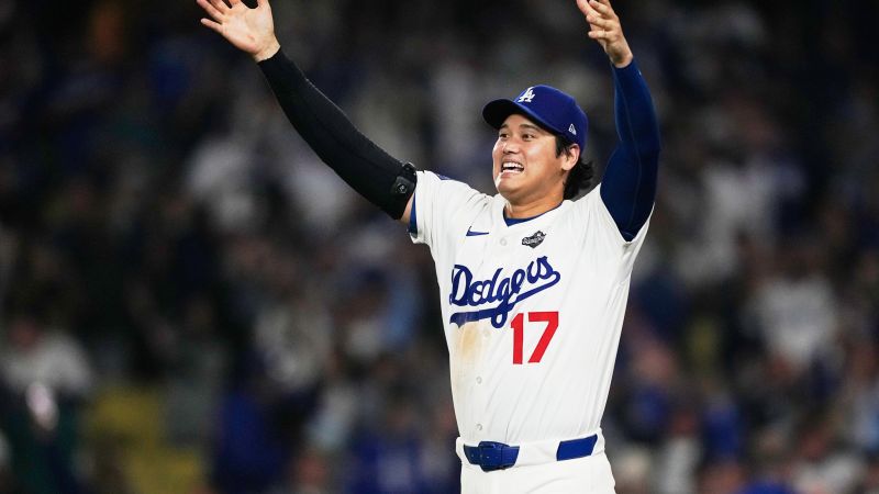 Shohei Ohtani, de los Dodgers, fue elegido por unanimidad como jugador más valioso por cuarta vez