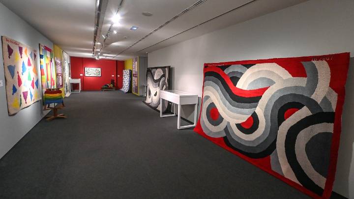 El Museo de la Evolución Humana de Burgos se convierte en fábrica de tapices