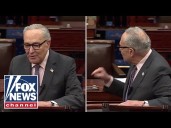 WATCH: Schumer tangles with senator, puts Trump admin on BLAST