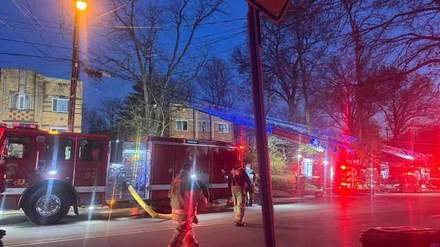 CFD: 4 adults displaced after fire at College Hill apartment building