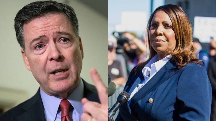 Judge dismisses James Comey, Letitia James indictments after finding that prosecutor was illegally appointed